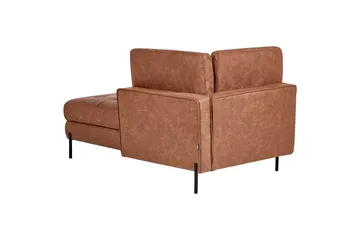 Toliman Schäslong 172 cm Vänster - Brun/Svart - Möbler - Fåtölj & stolar - Fåtölj - Liggfåtölj