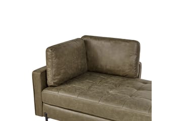 Toliman Schäslong 172 cm Vänster - Svart/Grön - Möbler - Fåtölj & stolar - Fåtölj - Liggfåtölj