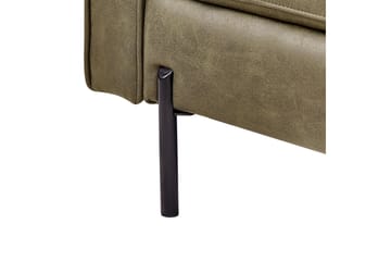 Toliman Schäslong 172 cm Vänster - Svart/Grön - Möbler - Fåtölj & stolar - Fåtölj - Liggfåtölj