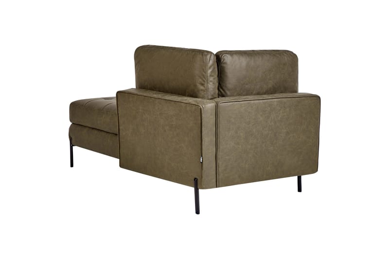 Toliman Schäslong 172 cm Vänster - Svart/Grön - Möbler - Fåtölj & stolar - Fåtölj - Liggfåtölj