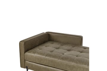 Toliman Schäslong 172 cm Vänster - Svart/Grön - Möbler - Fåtölj & stolar - Fåtölj - Liggfåtölj