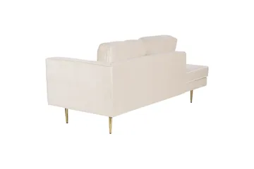 Topo Schäslong 171 cm Höger - Beige/Guld - Möbler - Fåtölj & stolar - Fåtölj - Liggfåtölj