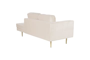 Topo Schäslong 171 cm Vänster - Beige/Guld - Möbler - Fåtölj & stolar - Fåtölj - Liggfåtölj