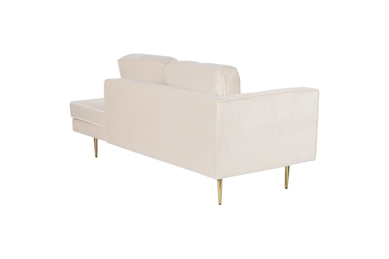 Topo Schäslong 171 cm Vänster - Beige/Guld - Möbler - Fåtölj & stolar - Fåtölj - Liggfåtölj