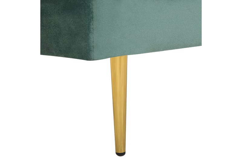 Topo Schäslong 171 cm Vänster - Guld/Grön - Möbler - Fåtölj & stolar - Fåtölj - Liggfåtölj