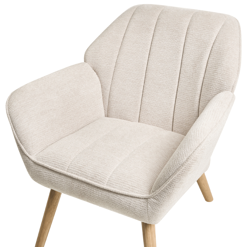 Fåtölj Torud - Ljusbeige - Möbler - Fåtölj & stolar - Fåtölj