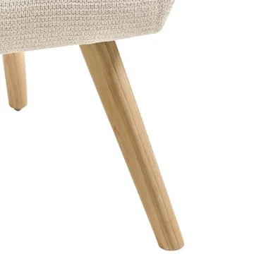 Fåtölj Torud - Ljusbeige - Möbler - Fåtölj & stolar - Fåtölj