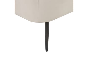 Toshio Schäslong 76 cm Vänster - Vit/Orange - Möbler - Fåtölj & stolar - Fåtölj - Liggfåtölj