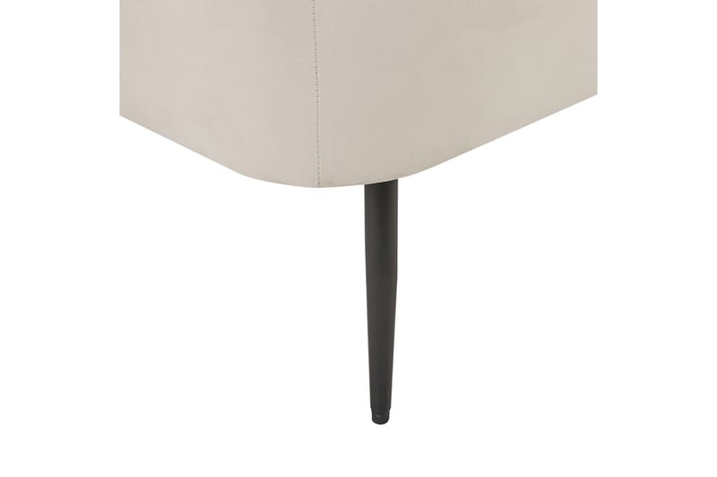 Toshio Schäslong 76 cm Vänster - Vit/Orange - Möbler - Fåtölj & stolar - Fåtölj - Liggfåtölj