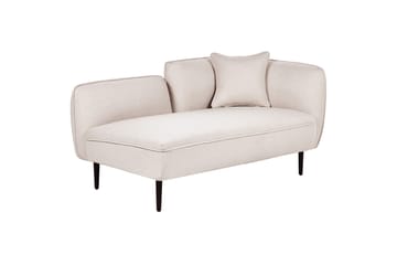 Toyoki Schäslong 138 cm Höger - Beige/Svart - Möbler - Fåtölj & stolar - Fåtölj - Liggfåtölj