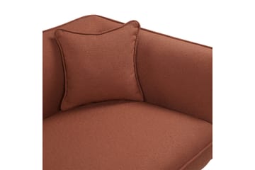 Toyoki Schäslong 138 cm Höger - Red/Svart - Möbler - Fåtölj & stolar - Fåtölj - Liggfåtölj