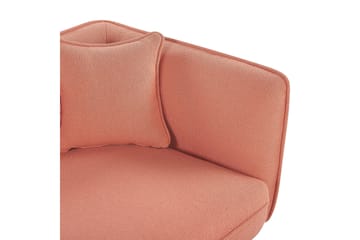 Toyoki Schäslong 138 cm Höger - Svart/Rosa - Möbler - Fåtölj & stolar - Fåtölj - Liggfåtölj