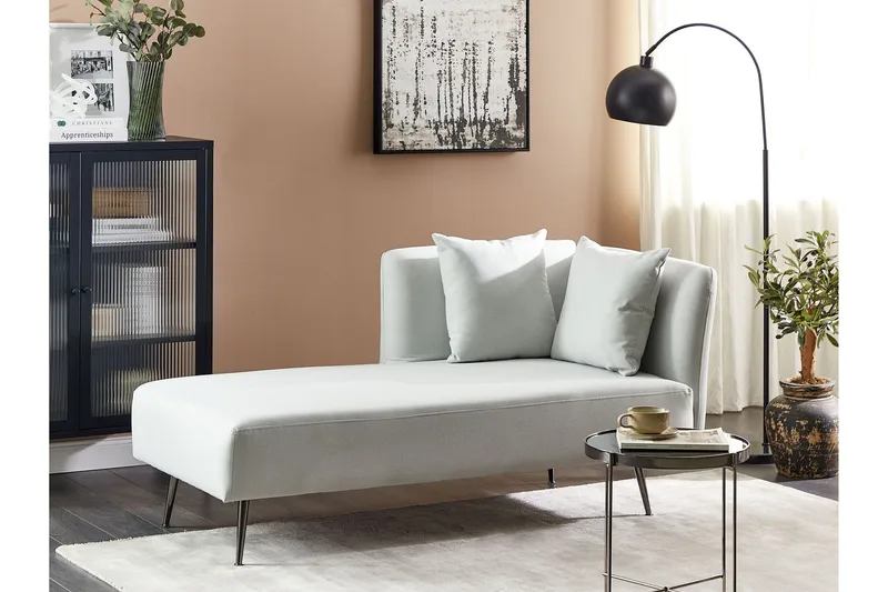 Toyoko Schäslong 156 cm Höger - Svart/Grön - Möbler - Fåtölj & stolar - Fåtölj - Liggfåtölj