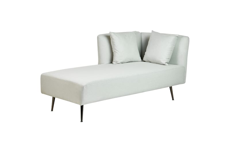 Toyoko Schäslong 156 cm Höger - Svart/Grön - Möbler - Fåtölj & stolar - Fåtölj - Liggfåtölj