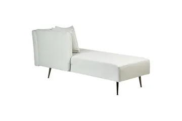 Toyoko Schäslong 156 cm Höger - Svart/Grön - Möbler - Fåtölj & stolar - Fåtölj - Liggfåtölj