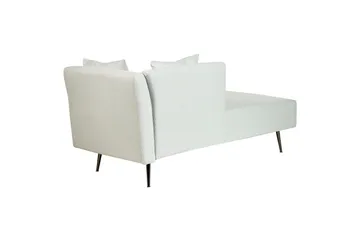 Toyoko Schäslong 156 cm Höger - Svart/Grön - Möbler - Fåtölj & stolar - Fåtölj - Liggfåtölj