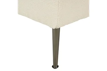 Toyoko Schäslong 156 cm Höger - Svart/Vit - Möbler - Fåtölj & stolar - Fåtölj - Liggfåtölj