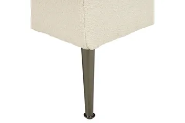 Toyoko Schäslong 156 cm Vänster - Svart/Vit - Möbler - Fåtölj & stolar - Fåtölj - Liggfåtölj