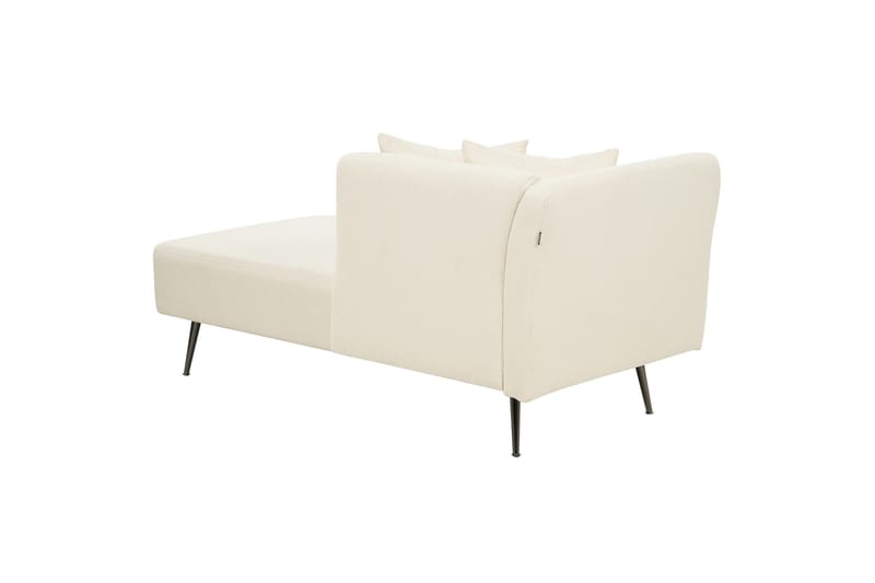 Toyoko Schäslong 156 cm Vänster - Svart/Vit - Möbler - Fåtölj & stolar - Fåtölj - Liggfåtölj