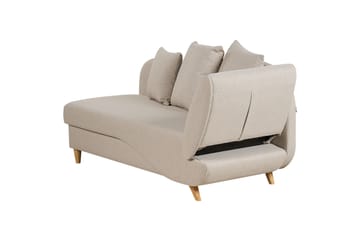 Trehan Schäslong 157 cm Höger - Beige - Möbler - Fåtölj & stolar - Fåtölj - Liggfåtölj