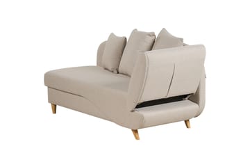 Trehan Schäslong 157 cm Höger - Beige - Möbler - Fåtölj & stolar - Fåtölj - Liggfåtölj