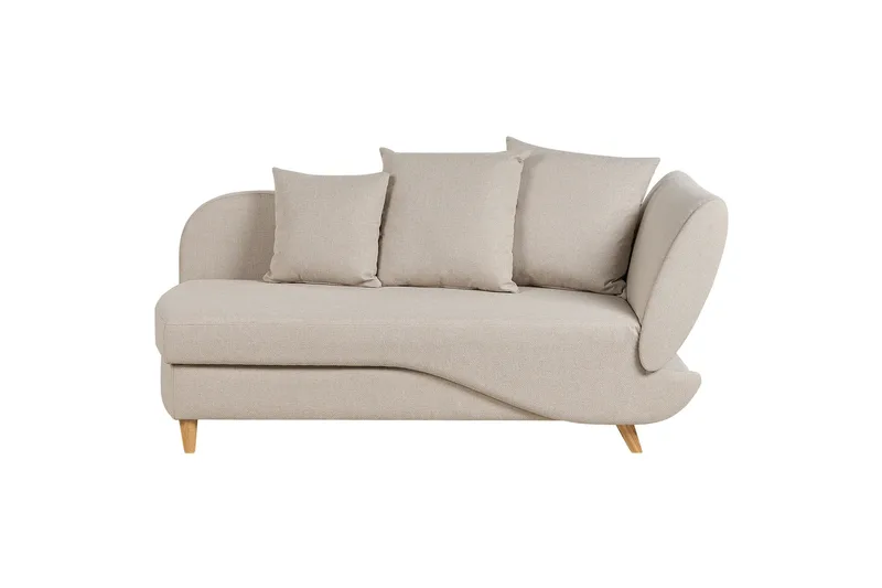 Trehan Schäslong 157 cm Höger, Beige