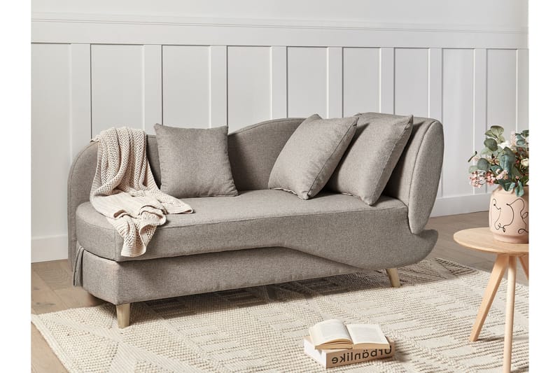 Trehan Schäslong 157 cm Höger - Brun - Möbler - Fåtölj & stolar - Fåtölj - Liggfåtölj