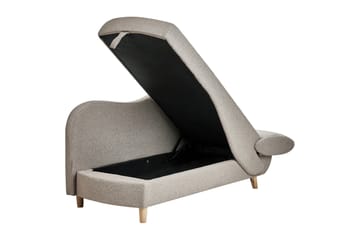 Trehan Schäslong 157 cm Höger - Brun - Möbler - Fåtölj & stolar - Fåtölj - Liggfåtölj