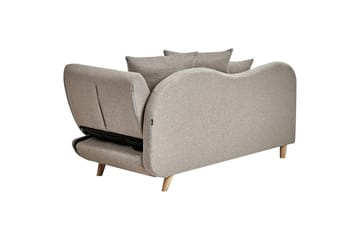 Trehan Schäslong 157 cm Höger - Brun - Möbler - Fåtölj & stolar - Fåtölj - Liggfåtölj