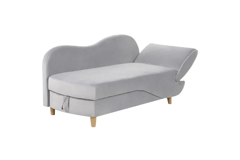 Trehan Schäslong 157 cm Höger - Grå - Möbler - Fåtölj & stolar - Fåtölj - Liggfåtölj