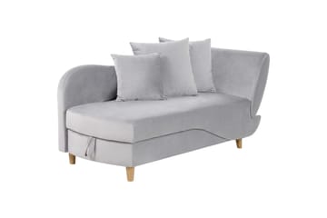 Trehan Schäslong 157 cm Höger - Grå - Möbler - Fåtölj & stolar - Fåtölj - Liggfåtölj