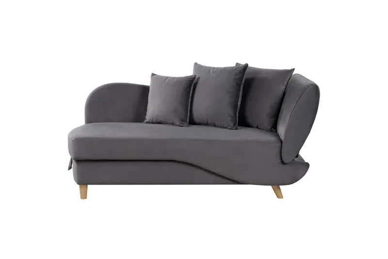 Trehan Schäslong 157 cm Höger, Grå