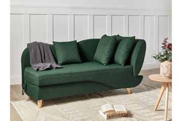 Trehan Schäslong 157 cm Höger - Grön - Möbler - Fåtölj & stolar - Fåtölj - Liggfåtölj