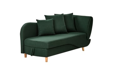 Trehan Schäslong 157 cm Höger - Grön - Möbler - Fåtölj & stolar - Fåtölj - Liggfåtölj