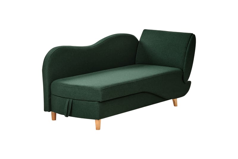Trehan Schäslong 157 cm Höger - Grön - Möbler - Fåtölj & stolar - Fåtölj - Liggfåtölj