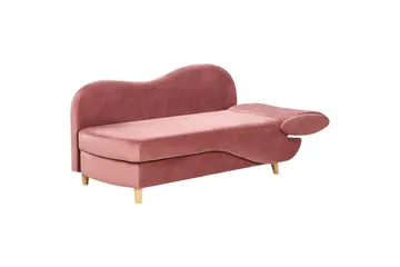 Trehan Schäslong 157 cm Höger - Rosa - Möbler - Fåtölj & stolar - Fåtölj - Liggfåtölj