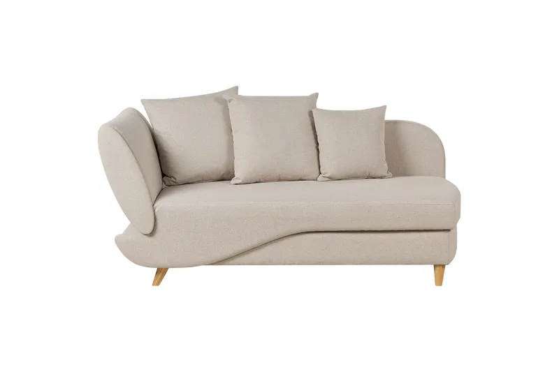 Trehan Schäslong 157 cm Vänster - Beige - Möbler - Fåtölj & stolar - Fåtölj - Liggfåtölj