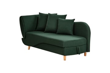 Trehan Schäslong 157 cm Vänster - Grön - Möbler - Fåtölj & stolar - Fåtölj - Liggfåtölj