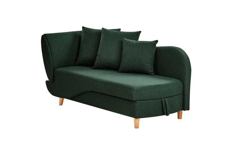 Trehan Schäslong 157 cm Vänster - Grön - Möbler - Fåtölj & stolar - Fåtölj - Liggfåtölj