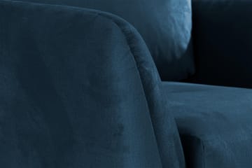 Trend Fåtölj - Blå - Möbler - Fåtölj & stolar - Fåtölj - Sammetsfåt�ölj