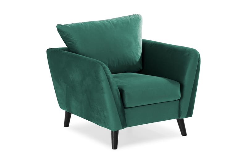 Trend Fåtölj, Grön Sammet