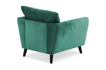 Trend Fåtölj - Grön Sammet - Möbler - Fåtölj & stolar - Fåtölj - Sammetsfåtölj