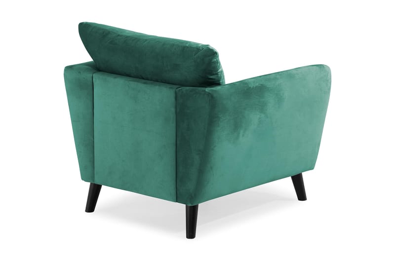 Trend Fåtölj - Grön Sammet - Möbler - Fåtölj & stolar - Fåtölj - Sammetsfåtölj