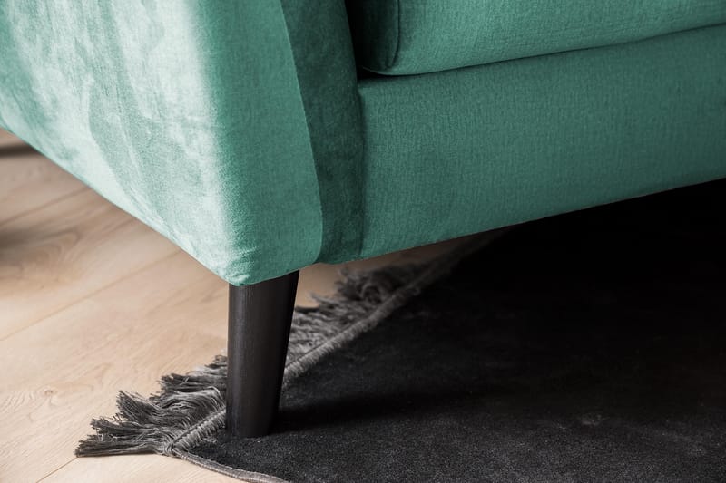 Trend Fåtölj - Grön - Möbler - Fåtölj & stolar - Fåtölj - Sammetsfåtölj
