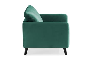 Trend Fåtölj - Grön - Möbler - Fåtölj & stolar - Fåtölj - Sammetsfåtölj