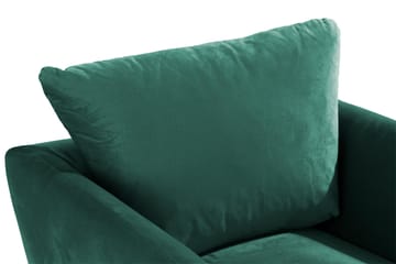 Trend Fåtölj - Grön - Möbler - Fåtölj & stolar - Fåtölj - Sammetsfåtölj