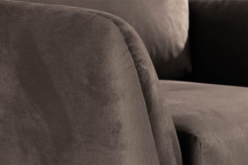 Trend Fåtölj i Sammet - Brun - Möbler - Fåtölj & stolar - Fåtölj - Sammetsfåtölj