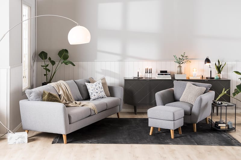 Trend Fåtölj - Ljusgrå - Möbler - Fåtölj & stolar - Fåtölj