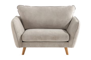 Trend Lyx Fåtölj - Beige/Ek - Möbler - Fåtölj & stolar - Fåtölj
