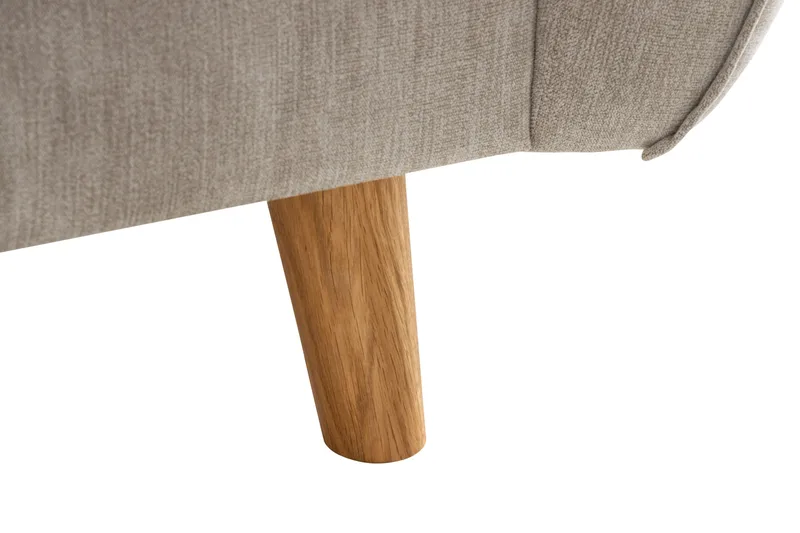 Trend Lyx Fåtölj - Beige/Ek - Möbler - Fåtölj & stolar - Fåtölj